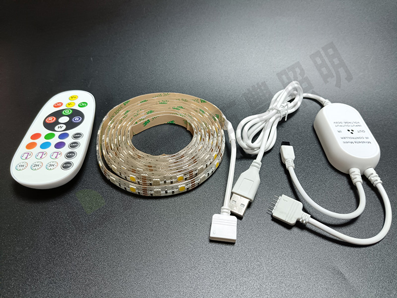USB RGBW 2m music strip light01